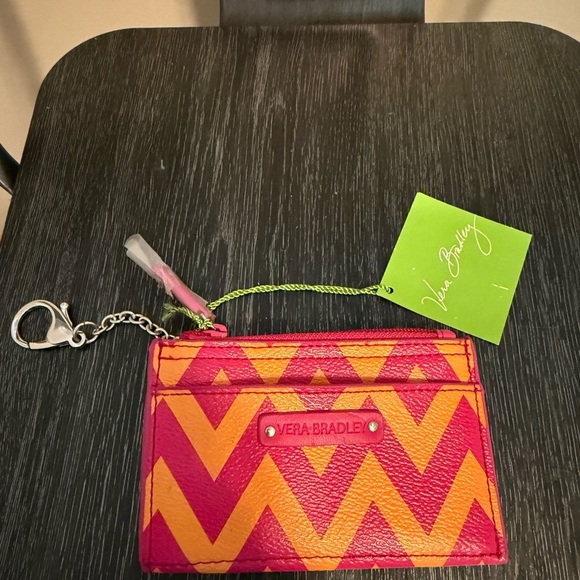 Vera Bradley Slim Coin Purse Ziggy Zags NWT - Picture 1 of 4